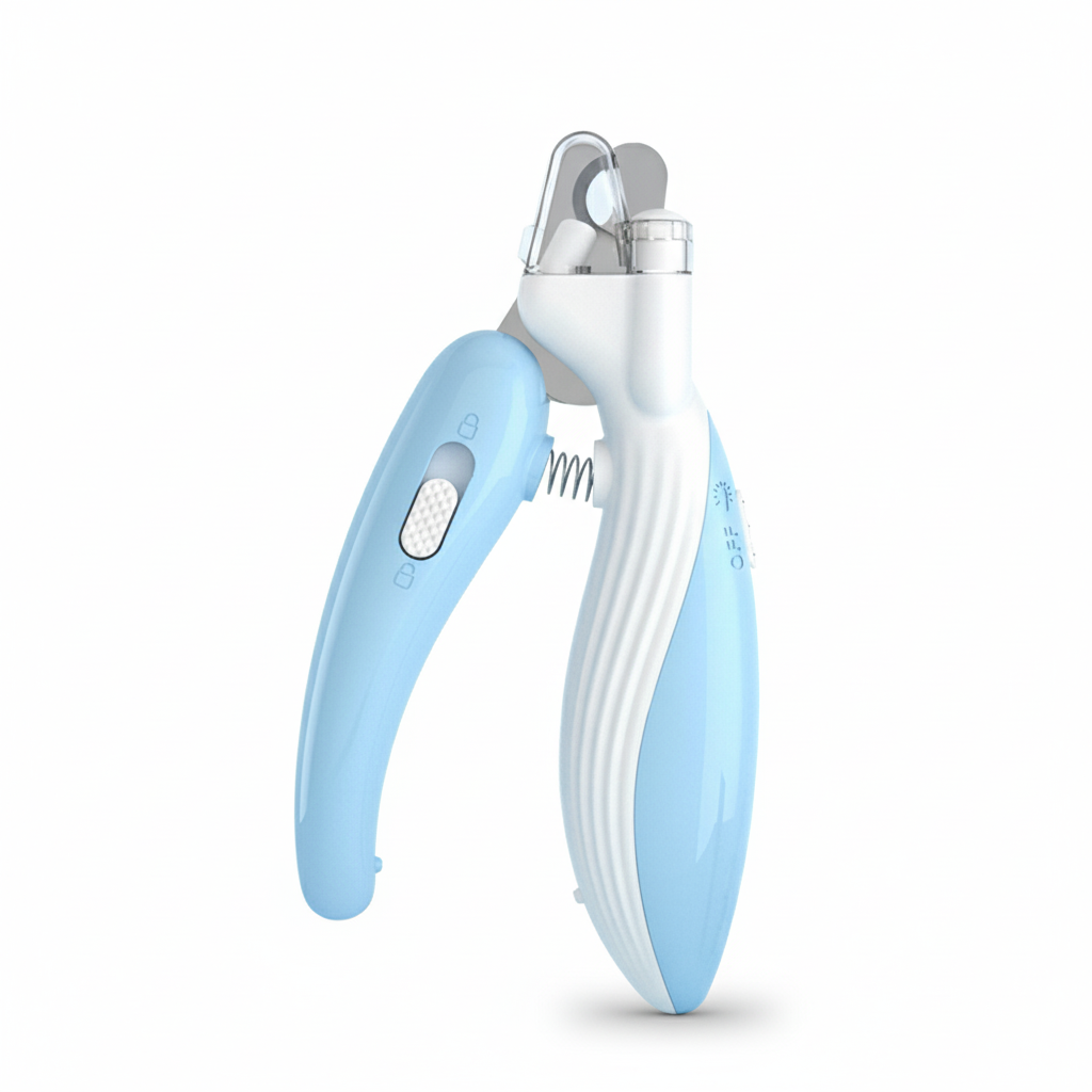 Whisspur Pet Nail Clipper & Grinder with LED Light